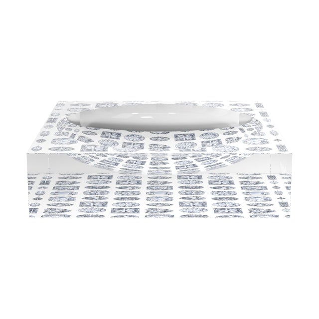 2020s Bougie Diamonds Ice Acrylic Candy Catchall Dish, Small For Sale - Image 5 of 9