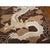 Chinese 1890s Brown Dragon Embroidery Wall Hanging Qing Antique Chinese Textile For Sale - Image 3 of 6