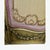 This Louis XV-style three-panel folding screen is characterized by its detailed ornamentation and elegant curves typical...