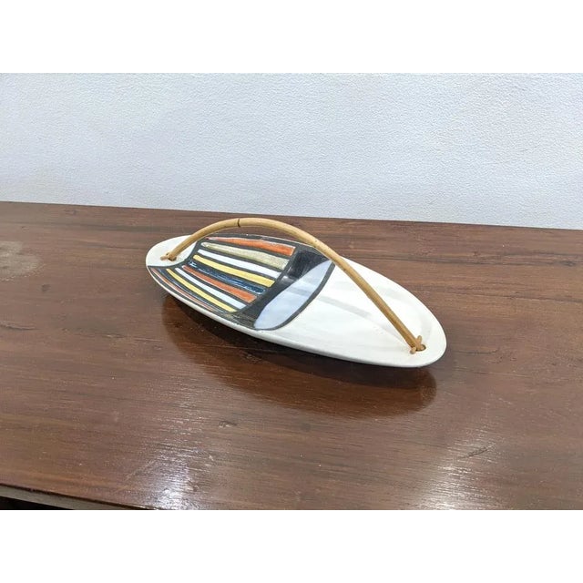 Large Vide-Poche by Roger Capron, in Very Good conditions. Designed 1950 to 1959 This piece has an attribution mark, I am...