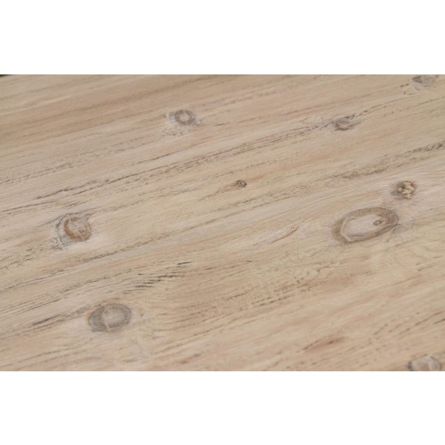 The Rousillian, Monumental 120" Reclaimed Wood Tavern Table For Sale - Image 9 of 11