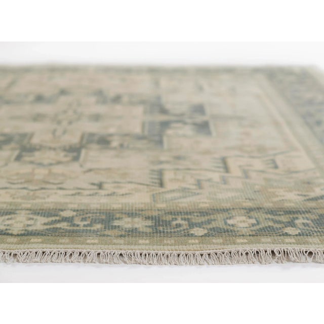 Green Erin Gates by Momeni Concord Green Hand Knotted Wool Area Rug 8'9" X 11'9" For Sale - Image 8 of 11