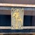French Balcony Console Table With Marble Top & Gold Figural Wrought Iron For Sale - Image 4 of 9