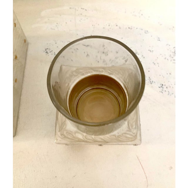 Mike and Ally Luxury Enameled Gilt Koi Fish Bathroom Set - Set of 6 For Sale - Image 9 of 10