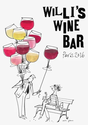 2016 MH Jeeves Willi's Wine Bar Poster