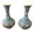 Vintage Chinese Mid Century Museum Pr Cloisonne Vases For Sale
