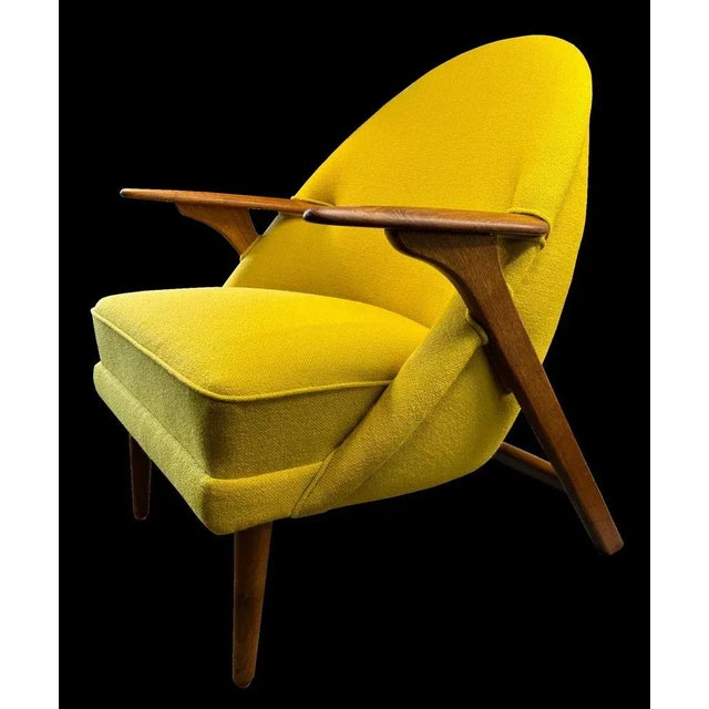 Wingman Armchair by Arne Hovmand Olsen, 1960s For Sale - Image 4 of 10