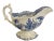 Staffordshire Antique J & G Alcock Cobridge Gravy Boat Cologne Pattern 1843 For Sale - Image 4 of 12