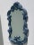 Cornflower Blue 1960s Serge Roche Style Deco Mirror For Sale - Image 8 of 12
