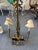 Metal Vintage Large La Barge Hollywood Regency Style Brass 2-Light Wall Sconces - A Pair For Sale - Image 7 of 11