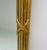 Gold Vintage Hollywood Regency Carved Wood, Gilded Gold Leaf Overlay Wall or Pier Mirror Mitered Corners For Sale - Image 8 of 12