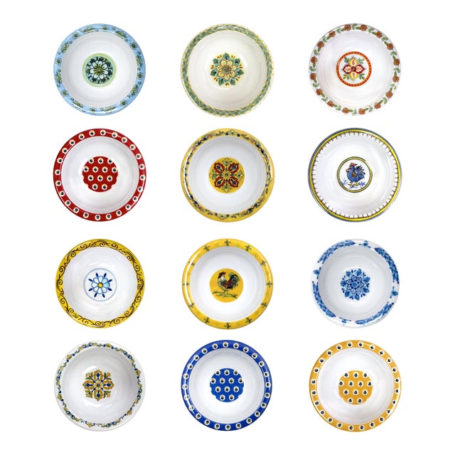 Assorted Melamine Dipping & Condiment Bowls, Gift Set 2, Set of 12 Chairish