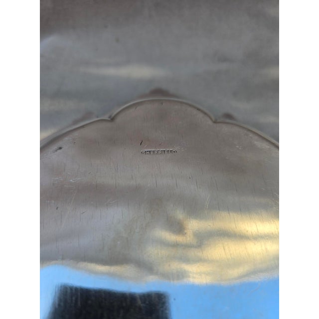 Silver 1920s Silver Serving Dish With Lid For Sale - Image 8 of 17