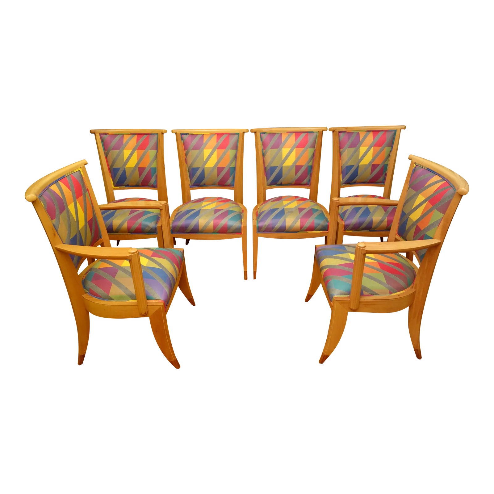 Ronald C. Puckett Unique Handcrafted Custom Chairs Set of 6 Chairish