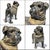 1930s Austrian Standing Pug Dog Composition Lifesize Sculpture For Sale - Image 5 of 7