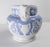 19th Century 19th Century English Staffordshire Neoclassical Lavender Blue and White Pitcher by Ridgway For Sale - Image 5 of 15