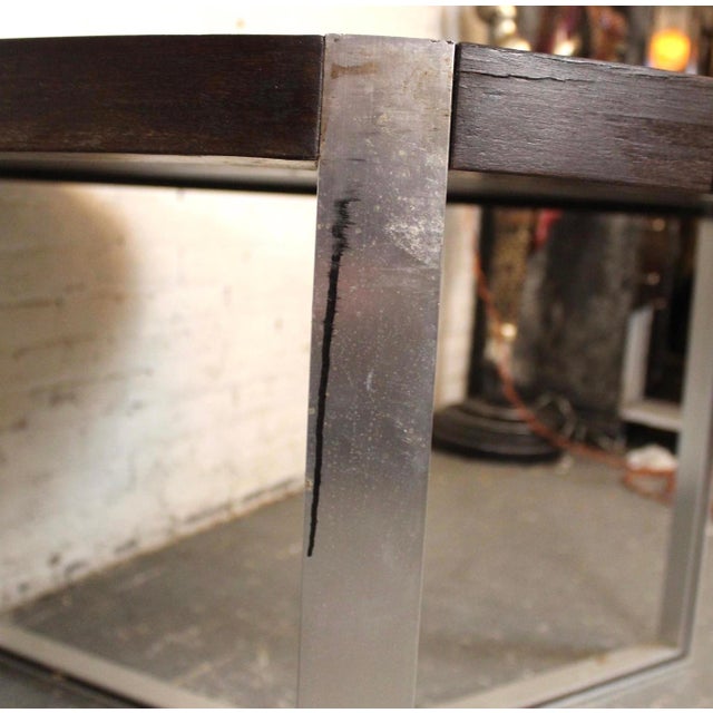 Ligne Roset Mid 20th Century Circular Dining Table Attributed to Henri Lesetre & Claude Gaillard for Ligne Roset For Sale - Image 4 of 8