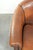 Textile Club Chair in Sheepskin Leather For Sale - Image 7 of 13