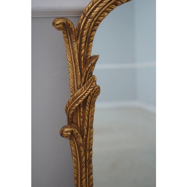 1970s Friedman Brothers Large Louis XV Gold Gilt Wall Mirror For Sale - Image 5 of 13