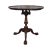An impressive tea table drawing inspiration from Colonial and Chippendale styling, circa second half 20th century. Made...