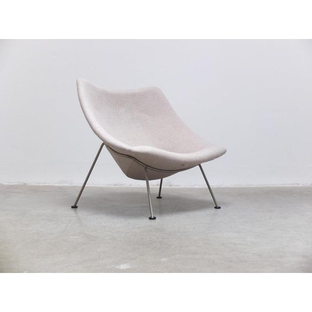 Iconic Oyster Lounge Chair by Pierre Paulin for Artifort, 1959 For Sale - Image 9 of 13
