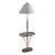 1960s French Hollywood Regency Brass Gallery Bouillotte Table Floor Lamp For Sale - Image 14 of 14
