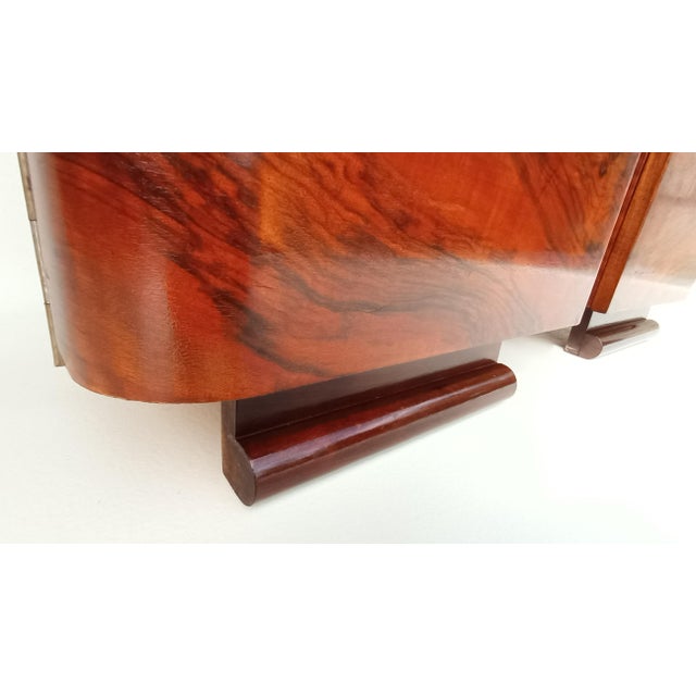 Wood Bedside Tables by Jindřich Halabala for Up Závody, 1960s, Set of 2 For Sale - Image 7 of 12