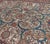 Antique Persian Sultanabad Rug in Ivory Background, Blue, Salmon & Multi Colors For Sale - Image 13 of 17