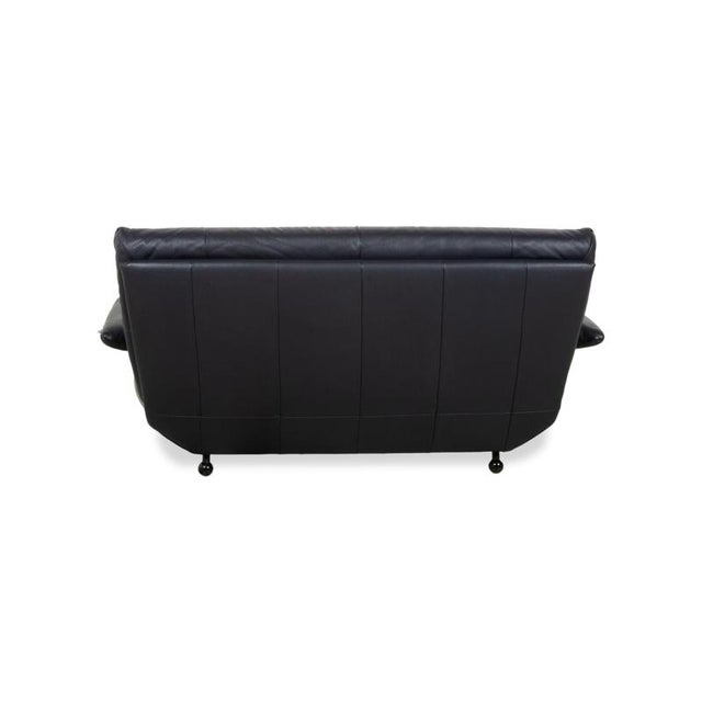 BMP 418 2-Seater Sofa in Blue Leather from Rolf Benz For Sale - Image 14 of 16