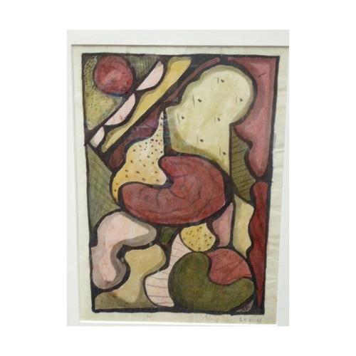 Maria Rajecka, Pair of Impressionist Watercolours, 1950, Watercolor, Framed For Sale - Image 11 of 13