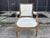 Pair Of 19th Century Italian Louis XVI Style Giltwood Chairs. A glamorous pair of antique Italian Louis XVI style gilt...