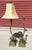 Vintage Hollywood Palm Tree Gilded Gold Table Lamps - a Pair For Sale - Image 10 of 12
