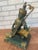 Traditional Vintage Thai Prince Musician Gilded Bronze Statue For Sale - Image 3 of 8