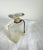 Vintage 1940s–1960s French Art Deco Glass Perfume Bottles Chanel Style Carven Set of 4 Flacons For Sale - Image 11 of 15
