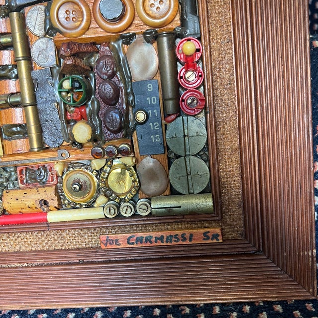 Sculpture Materials Original Jos. Carmassi Mixed Media Assemblage “Outer Space” (1992) For Sale - Image 7 of 10