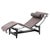 Gray 4 Durable Continuously Adjustable Chaise Lounge by Le Corbusier for Cassina For Sale - Image 8 of 8