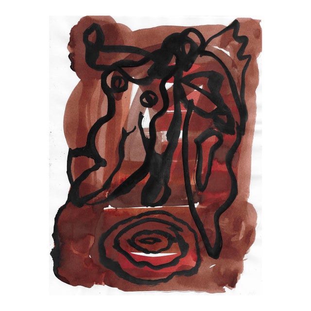 1991 Mark Dorman Modern Female Nude Painting For Sale