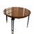 Metal Vintage French Round Lacewood Salon Table by Jean-Rémy Couradette, 2001 For Sale - Image 7 of 7