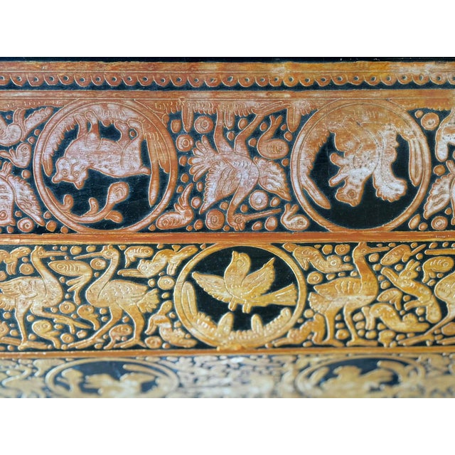 Vintage Wood Carved Box for Jewelry or Secrets! For Sale In Saint Louis - Image 6 of 11