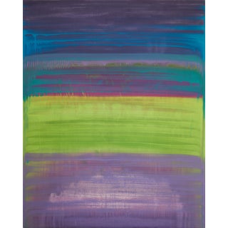 "I Can't Tell if I'm Experiencing Heartbreak, or I Just Think That I'm Experiencing Heartbreak" Large Abstract Acrylic Painting by Simon Findlay For Sale