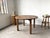 Brutalist Round Table in Oak, 1950s For Sale - Image 15 of 18