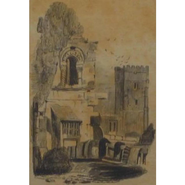 This early-mid 1800s watercolor and graphite on paper drawing is by English artist James Ramsay (1786-1854). He is known...