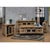 Wood Bayshore Sliding Door 8 Drawer Coffee Table For Sale - Image 7 of 7
