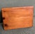 Vintage Mid 20th Century Hand Crafted Lidded Pine Wood Velvet Lined Desktop Box For Sale - Image 10 of 10