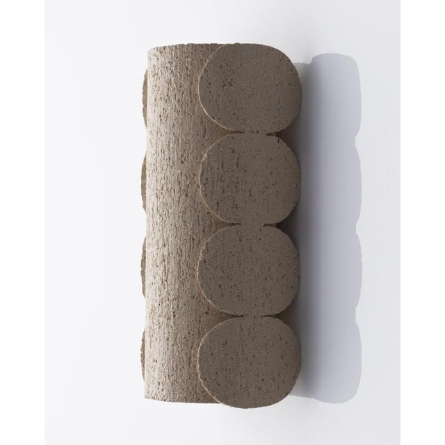Contemporary Summer Ceramic Wall Lamp by Katia Langeard For Sale - Image 3 of 6