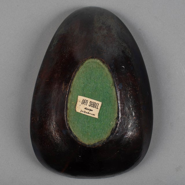 Ben Seibel Copper Jenfred-Ware Thumbprint Bowl For Sale - Image 10 of 15