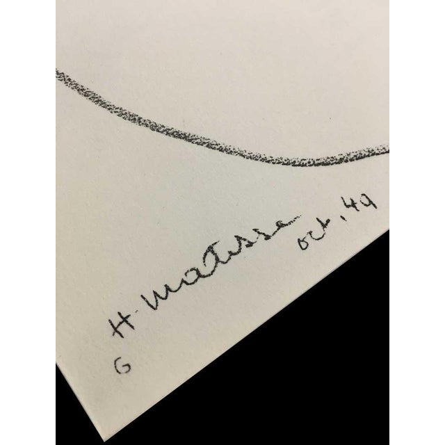 Abstract Abstract Henri Matisse Original Lithograph For Sale - Image 3 of 4