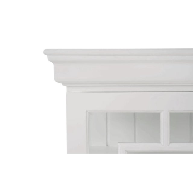 2020s Small French Provincial White Credenza For Sale - Image 5 of 7