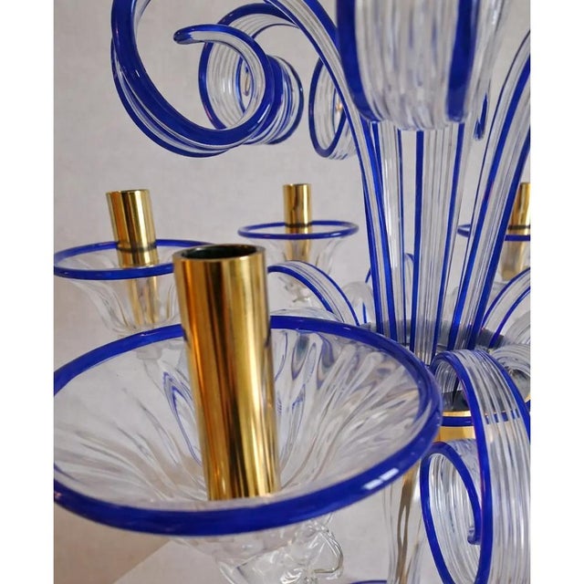 Early 21st Century Table Lamp in Murano Glass by Simoeng For Sale - Image 5 of 8