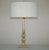 Mid-Century Modern Vintage Murano Glass Lamps Gold For Sale - Image 3 of 10